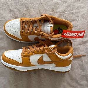 Womens Dunk Low - Next Nature "Gold Phantom'
